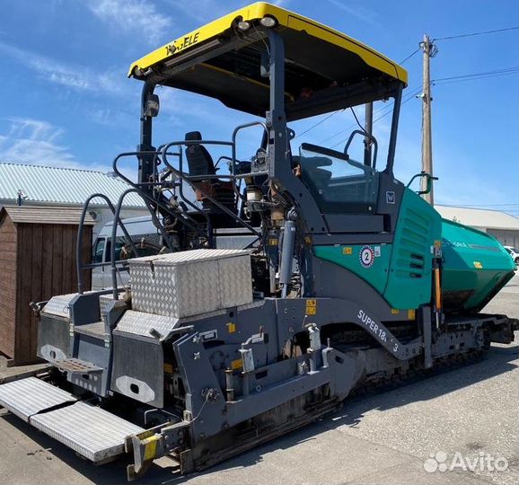 Асфальтобетоноукладчик Vogele SUPER 1800-3, 2018