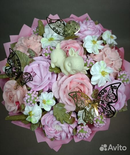 Съедобные букеты из зефира