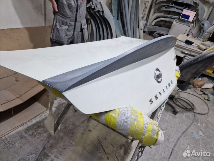 Тюнинг спойлер infiniti g35 coupe