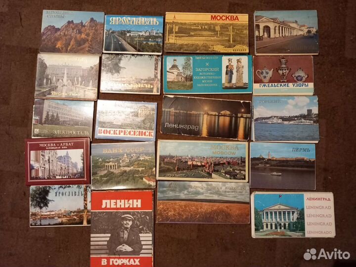 Открытки Наборы городов и памятных мест