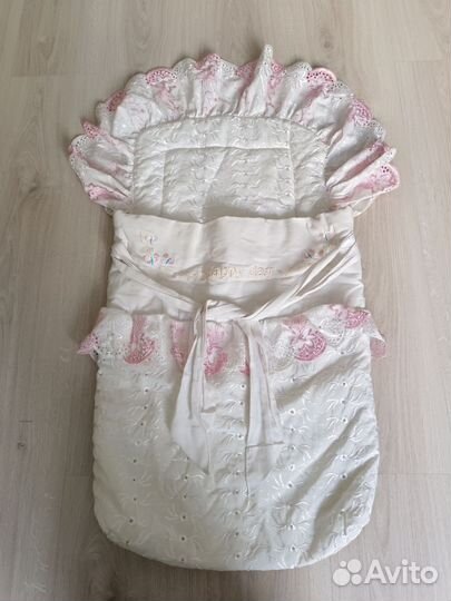 Одеяло конверт на выписку