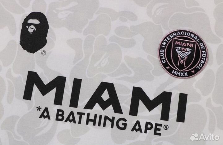 Футболка bape inter miami