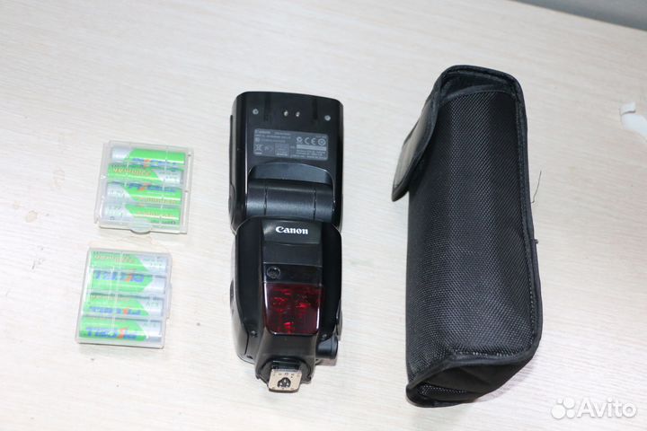 Вспышка canon speedlite 600ex rt