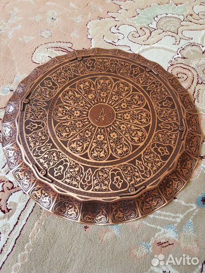 Поднос металлический