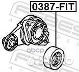 Ролик натяжителя ремня honda jazz/FIT GE# 2009