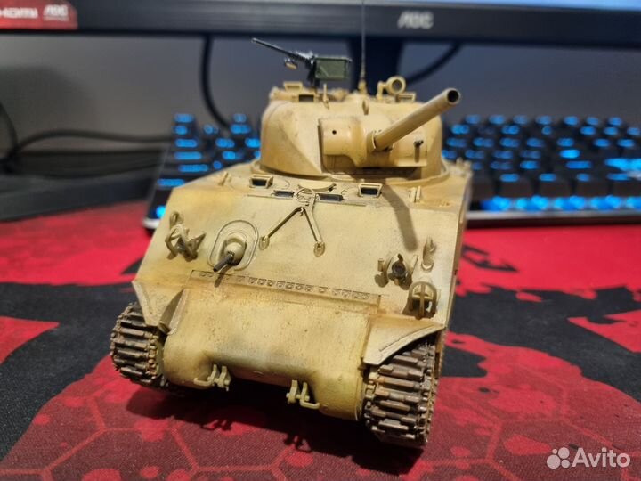 Сборная модель танка 1 35 м4а2 