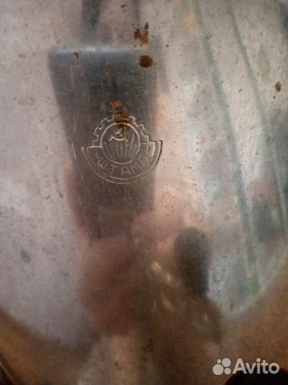 Самовар на дровах 50х годов с трубой