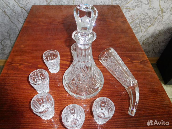 Хрустальный ликеро-водочный набор
