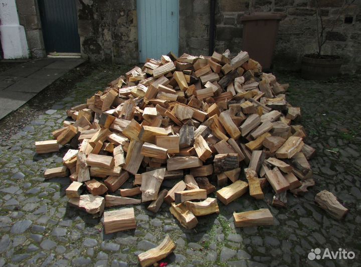 Сухие ольховые дрова