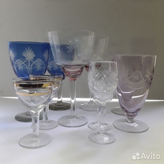 Рюмки и фужеры СССР