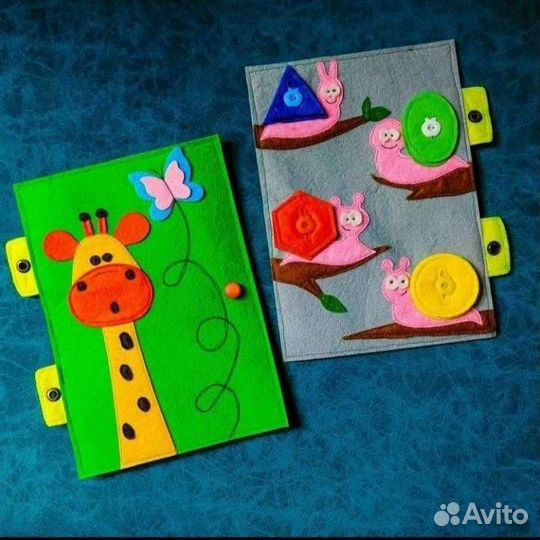 Развивающие игры из фетра