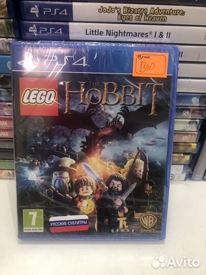 Lego hobbit ps4 диск