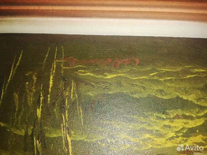 Картина маслом на холсте пейзаж