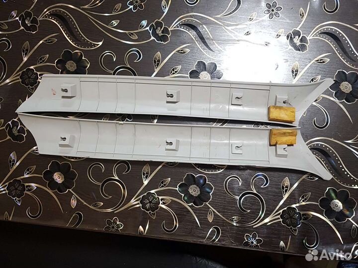 Облицовка стоек лобового стекла priora