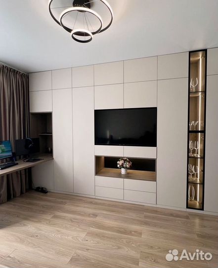 Шкаф в гостиную тв зона