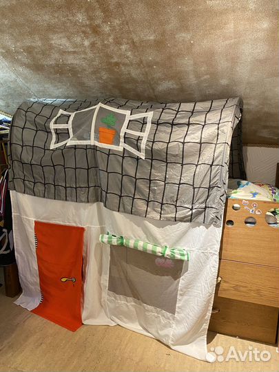 Балдахин на кровать домик IKEA