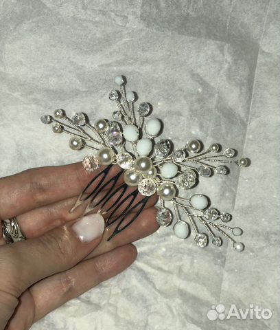 Гребень для волос свадебный