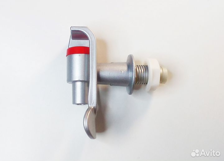 Кран для кулера для воды серебристый наружный