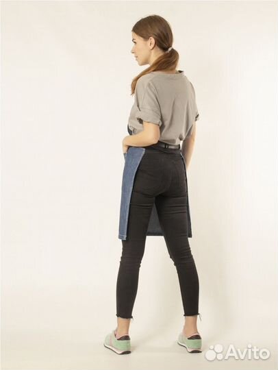 Кухонный фартук джинсовый новый