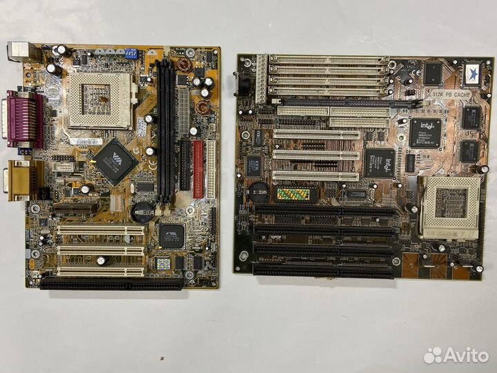 Старые материнские платы, retro