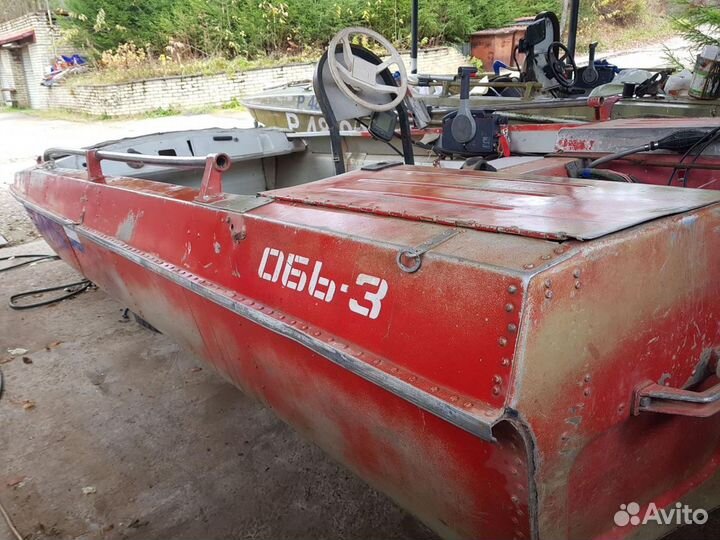 Лодка Обь3 мотор ямаха 20лс 4такт