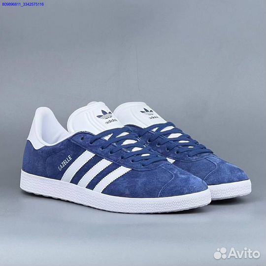 Кроссовки Adidas Gazelle Blue (Арт.49344)