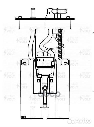 Модуль топливного насоса для а/м Geely Emgrand