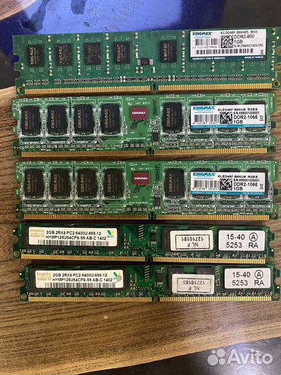 Оперативная память ddr2 2gb