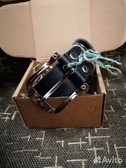 Ремень мужской кожаный ручной работы