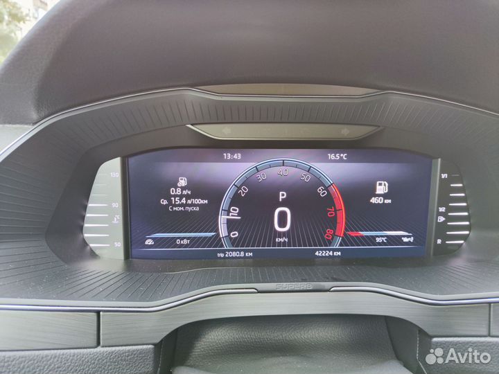 Skoda Superb 2.0 AMT, 2022, 44 000 км