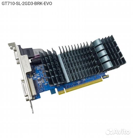Видеокарта Asus nVidia GeForce GT 710 EVO DDR3 2GB