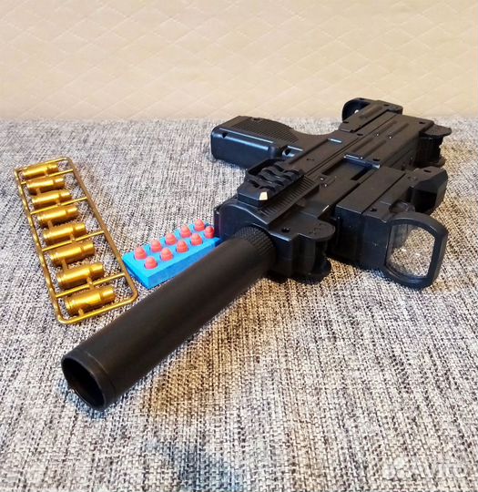 Пистолет пулемет UZI узи с мягкими пулями