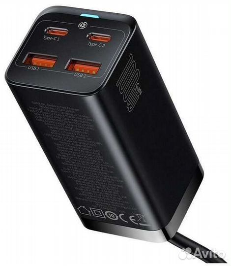 Зарядное устройство Baseus Gan3 100w