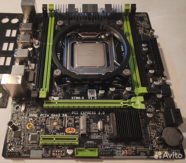 Комплект X79 сокет 2011 + E5 2650 V2