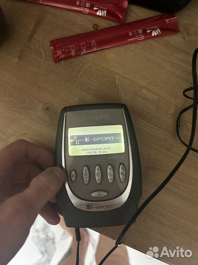 Миостимулятор для мышц compex mi-sport
