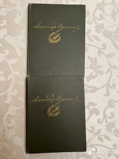 Двухтомники Чехова и Пушкина