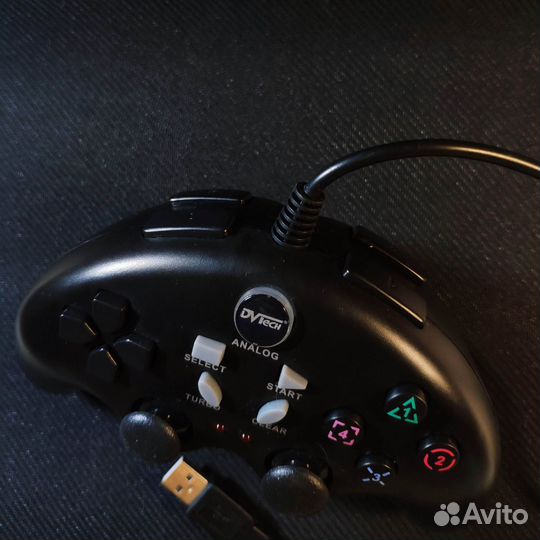 Геймпад DVTech JS37, проводной джойстик для пк