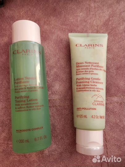 Уход от clarins