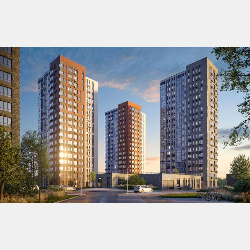 2-к. квартира, 40,5 м², 14/18 эт.