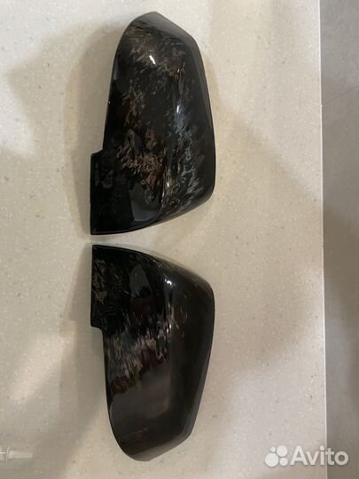 Кованые накладки на зеркала bmw f30