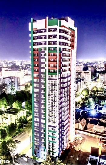 2-к. квартира, 87,2 м², 19/25 эт.