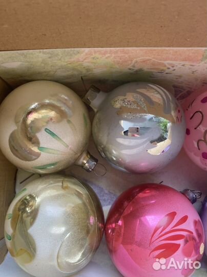 Елочные игрушки СССР