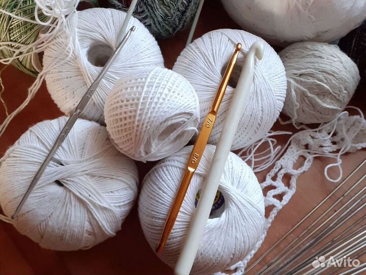 Спицы,веретено,нитки