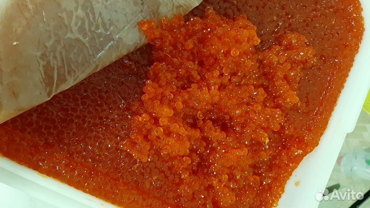 Красная икра малосоленая