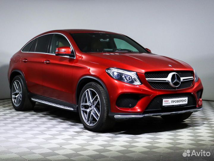 Mercedes-Benz GLE-класс Coupe 3.0 AT, 2016, 90 349 км