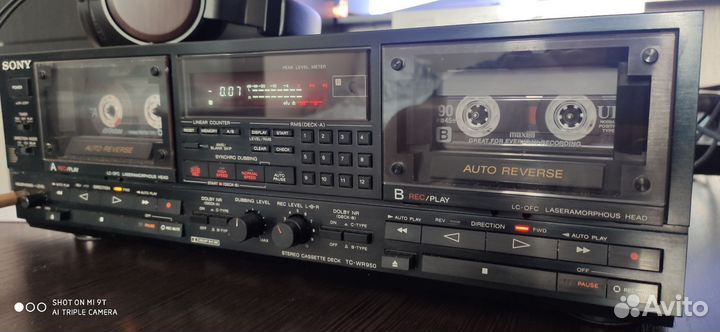 Дека кассетная sony TC-WR950