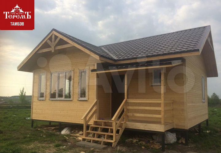 Дом 53,9 м² на участке 10 сот.