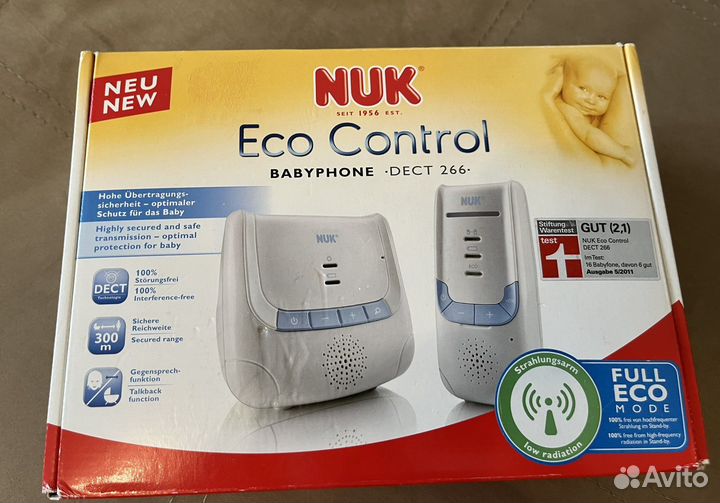 Радионяня Nuk Eco Control