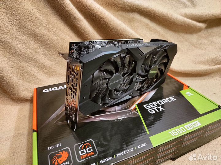 Gigabyte GeForce GTX 1660 super OC (6Gb)