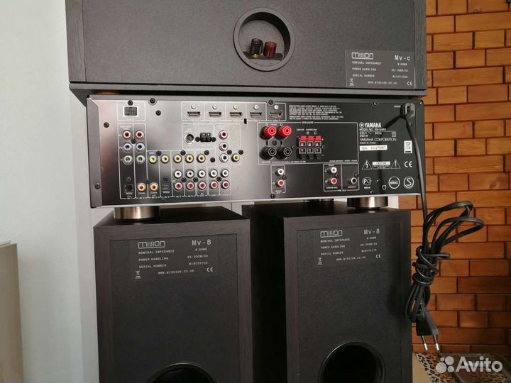 Комплект акустики с ресивером